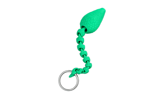 Articulated Snake Keychain